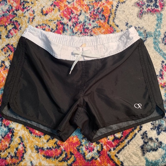 OP Other - Like new! Black and White OP Boardshorts